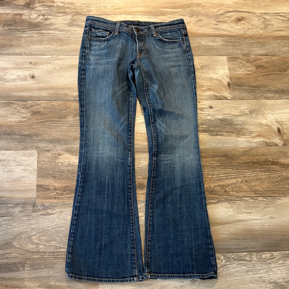 Citizens Of Humanity Dark Blue Flare Jeans